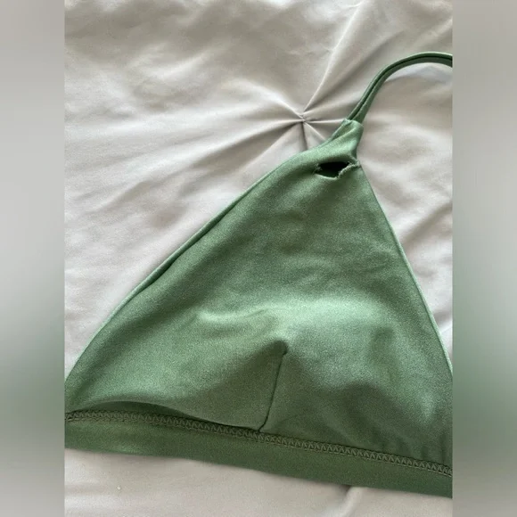 zaful/shein medium green bikini top - Picture 6 of 6